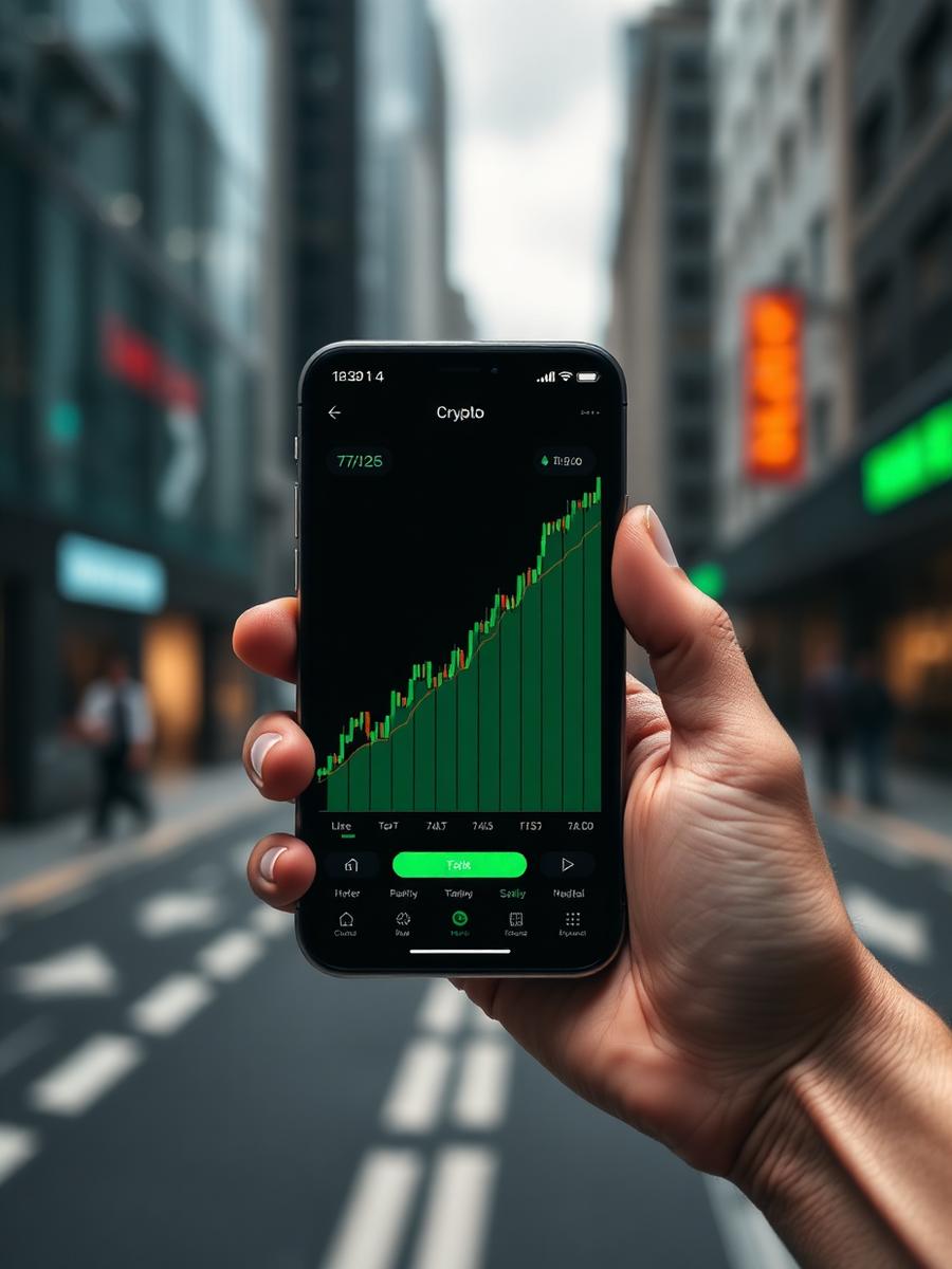 Mobile trading app